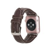 Bouletta NM3-AS3 Apple Watch 42-44-45 mm Kahve Uyumlu Deri Kordon