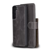 BOULETTA Samsung Galaxy S22 Plus için Cüzdan Kılıf - Deri Çıkarılabilir Manyetik RFID Flip Folio Telefon Kılıfı, Erkekler ve Kadınlar için 4 Kart Yuvalı 6.6''