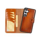 Bouletta Samsung Galaxy S24 Plus Uyumlu Deri Cüzdanlı Kılıf RST2