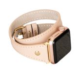 Bouletta Slim DT GT NU1 Apple Watch 42-44-45 mm Uyumlu Deri Kordon