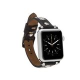 Bouletta ST RST1 38-40-41 mm Taşlı Apple Watch Uyumlu Deri Kordon