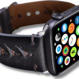 Bouletta VS4EF Boras Apple Watch 42-44-45 mm Uyumlu Deri Kordon