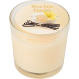 Bourbon ve Vanilya Cam Kavanoz Mum - Amber - Seçenek 1