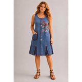Boutique Juji BOHEM TASARIM AYARLANABİLİR BAĞCIKLI TENCEL ELBİSE / EL İŞÇİLİĞİ & ÖZGÜN MODEL