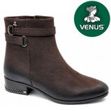 Boutique Venüs Venüs Parnasos Hakiki Deri Kaymaz Düz Taban Ortopedik Kadın Bot