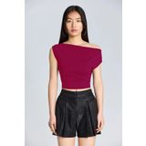 boutiquen Kayık Yaka Füme Bluz 2627