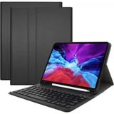 Bovinox Ipad Air 11 M2/m3 Bluetooth Klavyeli Kılıf Mıknatıslı Ayrılabilir Klavye Kalemlikli Kapaklı Kılıf - Renk - Siyah