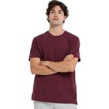 Bow Erkek Bordo Günlük Stil T-Shirt 25KE1016-BRD - M
