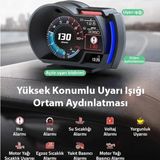Bowie Ford Focus Mondeo Fiesta Courier Için Odb Digital Ekran Hayalet Göstergesi Hız Basınç Yağ Durumu Arıza Gösterme