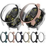 Bowie Huawei Watch Gt4 41MM Için Silikon Kılıf Bumper Kılıf Full Kaplama Yumuşak Lazer Kesim Klılıf - Antrasit - Gri