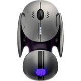 Bowie Premium Ultra Sessiz Kablosuz Mouse Hassas 800-2400DPI Gaming Mac Windows Ios Android Tablet Telefon Uyumlu - Gri
