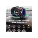 Bowie Seat Leon İbiza Cupra için Odb digital ekran hayalet göstergesi Hız basınç yağ durumu arıza gösterme