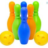 Bowling Set 6 Labut 2 Top, Çok Renkli