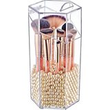 Box Up Kapaklı Fırça Düzenleyici Makyaj Organizeri - Standart