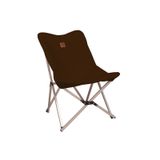 Box&box Alüminyum Katlanabilir Kamp Sandalyesi, Piknik Sandalyesi, Taşıma Çantalı, Kumaş, Kahverengi