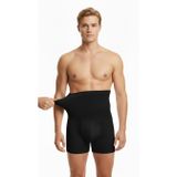 Boxer Korse Dr. Corset Erkek Boxer, Bel Karın Göbek Kalça Üst Bacak etkili topatlayıcı (Siyah, M)
