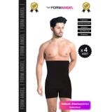 #BoxerKorse Göbek Düzleştirici Bel Basen Toparlayıcı Sıkılaştırıcı Duble Erkek Boxer Korse - 4 Adet