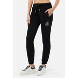 Boxeur Des Rues Black Sweatpant With Gold Details Black-Gold - XS - Siyah