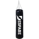 Boxing Star 70X25 Cm Zincirli Boks Kum Torbası Siyah
