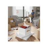 BOXMASTER-KOLİKAPINDA Çift Oluk Taşıma Kolisi Beyaz 1.KALİTE-GRAMAJLI (40x40x30cm) 10 ADET EV TAŞIMA- KOLİ-ÇEYİZ KUTUSU