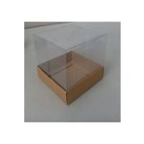BOXSTATION 10x10x10 Asetat Kapaklı Kutu 5 Adet