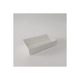 BOXSTATION 15x9x3 Asetat Kapaklı Beyaz Kutu 25 Adet