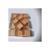 BOXSTATION 8x8x3 Asetat Kapaklı Kraft Kutu 100 Adet