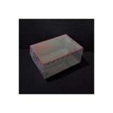 BOXSTATION 9x6x4 Full Asetat Fiyonk İşlemeli Kutu 50 Adet