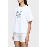 Boxy Tee 011 tarafından LES BENJAMINS, Beyaz, XS