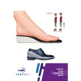 Boy Uzatan Tabanlık 3,5cm Ayakkabı İçi Asansör Taban Hava Yastıklı Tam Boy Yükseltici Gizli Tabanlık