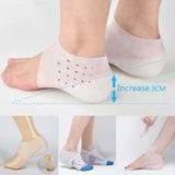 Boy Uzatıcı Tabanlık Şeffaf Gizli Topuk 4 cm Ayakkabı Tabanlığı
