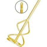 Boya Alçı Harç Karıştırıcı Matkap Mikser Ucu - 120MM Büyük Boy - Beyaz