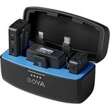 BOYA Boyamic All-in-One Kablosuz İkili Kayıt Yaka Mikrofonu