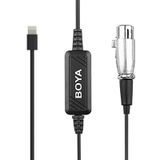 Boya BY-BCA7 Apple Cihazlara XLR Mikrofon Bağlama Kablosu
