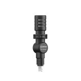 BOYA BY-M100D Minyatür Çok Yönlü Kondenser Mikrofonu MFi Sertifikalı Lightning Konnektörü iPhone, iPad, iPod ile Uyumlu