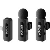 Boya By-V2 Wireless Ikili Yaka Mikrofonu Lightning (Yeni Versiyon)