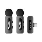 Boya By-v20 Type-c Kompakt Kablosuz Yaka Mikrofonu Yeni Versiyon