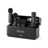 Boya By-v4u 4 Kişilik Şarj Kutulu Kablosuz Mikrofon Seti - Type-c