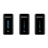 Boya By-XM6-S2 Kablosuz İkili Yaka Mikrofonu
