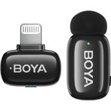Boya Mini-16 (1TX+1RX) iphone-ipad için Gürültü Engelleyicili Kablosuz Yaka Mikrofonu Lightning Device