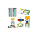 Boya Seti 12 Li Kuru - Sulu - Pastel- Keçeli Boya - Kurşun Kalem Set 2020040413806