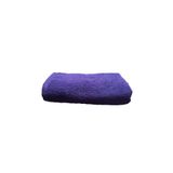 Boya Tutmayan Mikrofiber El Yüz Spor Kuaför Havlusu 50X90 Mor
