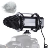 Boya V02 Condenser DSLR Kamera Mikrofonu, standart