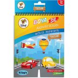 Boya ve Sil Aktivite Boyama Kitabı 2'li Set + Carioca 12’li Boya Kalemi