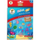 Boya ve Sil Aktivite Boyama Kitabı - Deniz Canlıları - Pembe