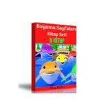 Boyama Sayfaları Kitap Seti 5 Kitap Enine Boyuna Eğitim