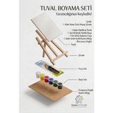 Boyama Seti 5 Parça - Beyaz