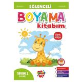 Boyama Zamanı Eğlenceli Boyama – Seviye 1 (2-3 Yaş)
