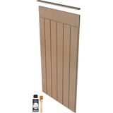 Boyanabilir Dekoratif Duvar Paneli + Boya Ve Fırça 54 X 105 Cm