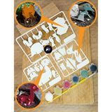 Boyanabilir Dinozor Maket Seti, 3 Eğitici Maket, 3D Montessori Oyuncak, Çocuklar Için Aktivite Hobi - Beyaz - 5